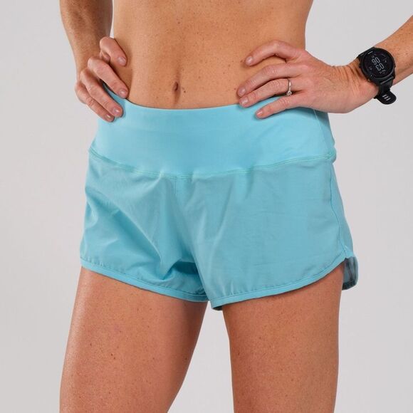 NWT Zoot Sport | Women’s Turquoise 3” Running Shorts XL - Picture 1 of 11